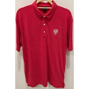 Rich Harvest Farms - Dunning Golf Shirt - Men's Size Large - Red